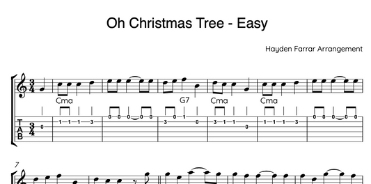 Oh Christmas Tree - Easy Christmas Song (Free)